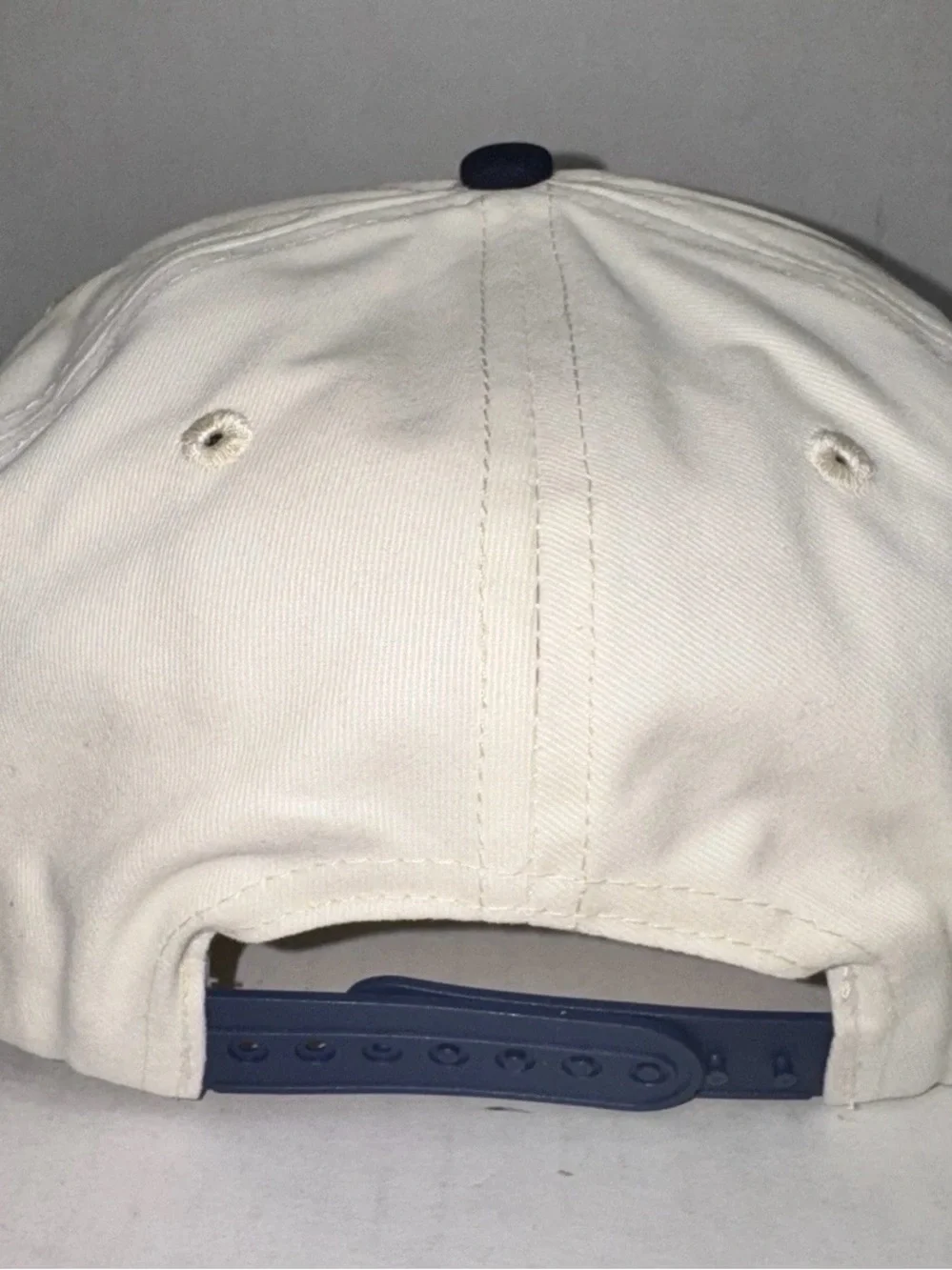 Vintage Michigan Wolverines Spellout Block M Two Tone Deadstock Snapback Hat